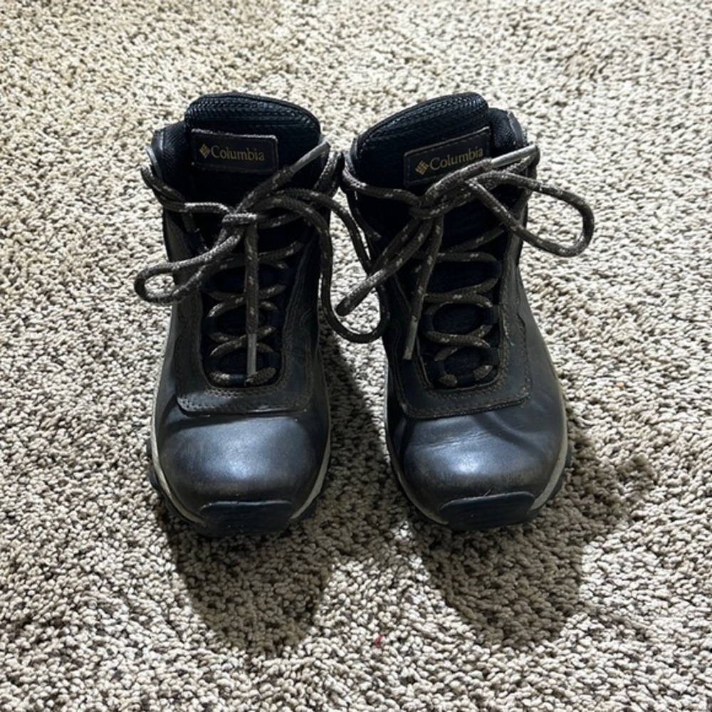 Little kid Columbia hiking shoes